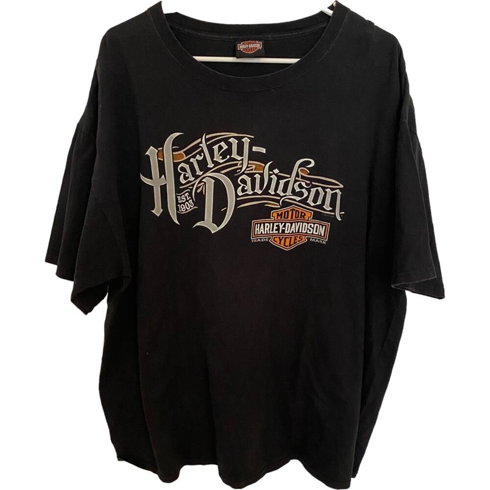 Harley Davidson Mens Shirt motorcycle Screaming Eagle Winston Salem NC XXL 2012
